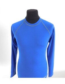 Lamido Pánské tričko dlouhý rukáv Coolbest středně modrá