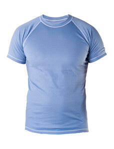 Lamido Pánské tričko krátký rukáv Coolbest šedomodrá