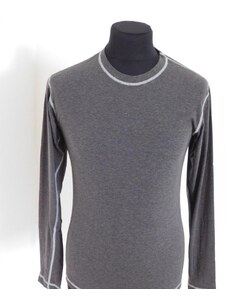 Lamido Pánské tričko dlouhý rukáv Freshguard šedá-bez loga