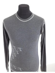 Lamido Pánské tričko dlouhý rukáv Freshguard šedá-logo