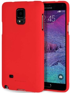 Červený obal Mercury Soft Feeling pro Huawei Mate 20 Pro