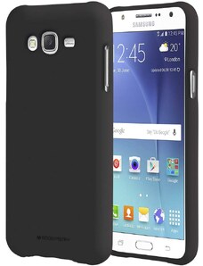 Černý obal Mercury Soft Feeling pro Samsung Galaxy A80