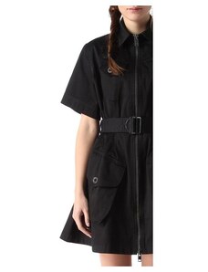 DIESEL dámské bavlněné šaty D-MANET černá