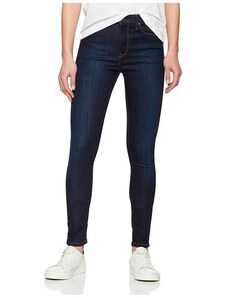 PEPE JEANS dámské tmavomodré džíny s vysokým pasem REGENT modrá