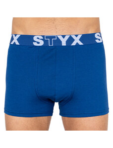 Pánské boxerky Styx sportovní guma nadrozměr tmavě modré (R968) 4