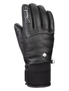 Dámské lyžařské rukavice Reusch Thais 7700 Black