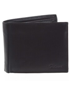 Pánská kožená peněženka černá - Delami Five černá