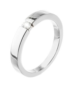 Zlatý prsten s diamantem ZPTO131B-64-1000