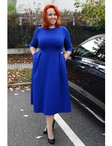 ZURI Dámské šaty Paola královská modrá