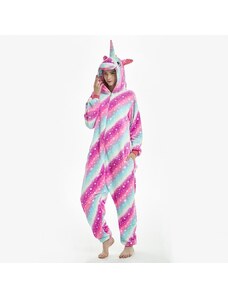 Kigurumi overal Jednorožec hvězdičkový na zip