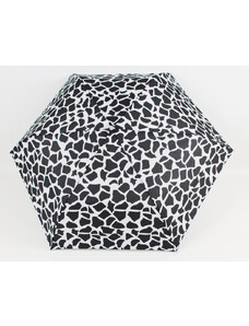 Bolero Skládací deštník černobílý leopard-SIGARO