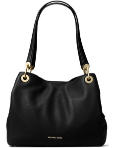 Michael Kors Raven Large Shoulder Tote Black