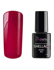 Ráj nehtů UV gel lak Shellac Me 12ml - Pearly Red