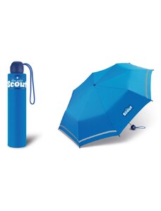 happy rain Chlapecký skládací deštník Scout - Basic Royal Blue