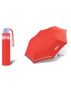 happy rain Dívčí skládací deštník Scout - Basic Red