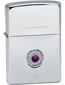Zapalovač Zippo Lucky Stone violet 28168