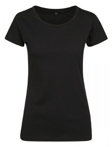 URBAN CLASSICS Tričko Ladies Merch T-Shirt - black