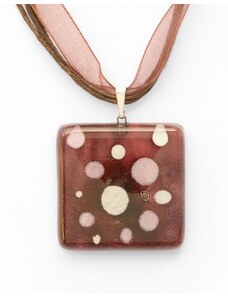 Skleněný náhrdelník WAGA