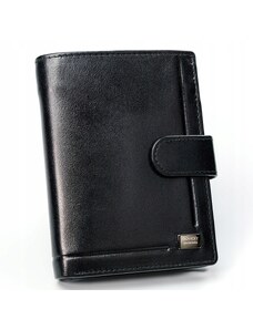 Rovicky Elegantní kožená pánská peněženka Adis, černá