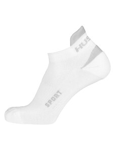 Husky Sport ponožky bílá/šedá