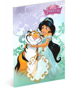 Disney Školní sešit Princezny – Jasmine, A5, 40 listů, čtverečkovaný