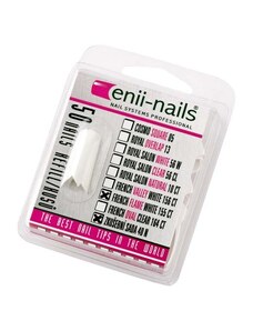 ENII NAILS French flame white zkušební sada 40 ks