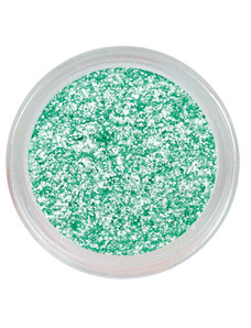 ENII NAILS Pigment - flash silver green