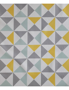 A.Weinberger s.r.o. Trojúhelníky - pastelové barvy ( šedá,bílá,citronově žlutá,mentolová)