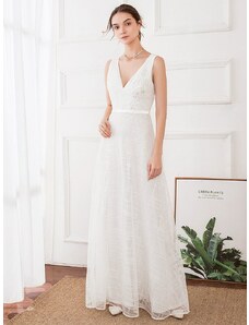Ever Pretty luxusní bílé šaty 0714