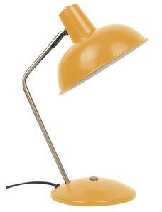 Time for home Žlutá kovová stolní lampa Earny