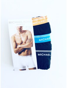 Michael Kors Michael Kors Essentials stylové černé bavlněné boxerky s nápisy po celém obvodu 3 ks - M / Černá / Michael Kors