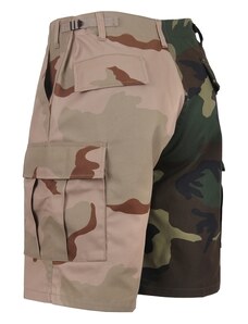 ROTHCO Kraťasy dvoubarevné BDU WOODLAND/3-COL DESERT CAMO