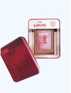Levi's Levi's RFID Protection stylová hnědá peněženka s ochrannou funkcí - UNI / Hnědá / Levi's