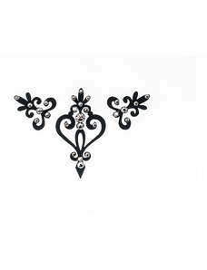 Swarovski Dámské šperky na tělo černá Verona