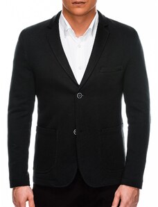 Ombre Clothing Pánské ležerní sako Brantley černé M56