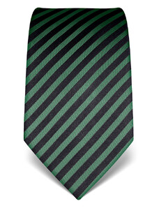 Zelená pruhovaná kravata Vincenzo Boretti 21969