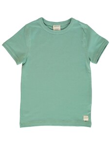 Dětské tričko s krátkým rukávem Soft teal BIO MAXOMORRA Velikost 74/80