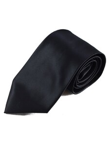 Šlajfka Černá mikrovláknová kravata