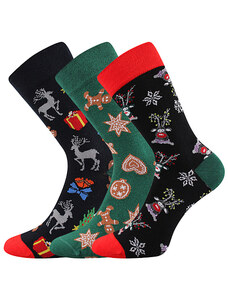 Ponožky Lonka DEBOX - vánoční ponožky