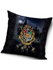 Carbotex Polštář Harry Potter - motiv "Na loďkách do Bradavic" - 40 x 40 cm