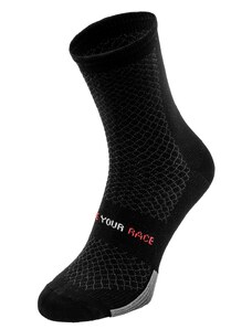 Ponožky cyklo R2 Endurance ATS11B Velikost: 39-42 černá