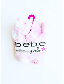 Bebe BEBE Girls stylové dívčí ponožky 6 párů - 27-36 / Růžová / Bebe / Dívčí