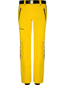 Dámské lyžařské kalhoty KILPI Hanzo-w žlutá