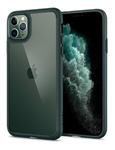 Ochranný kryt na iPhone 11 Pro - Spigen, Ultra Hybrid Midnight Green