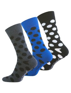 Vincent Creation Ponožky pánské DOTS - 3 páry