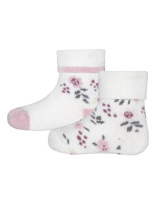 Ewers Dětské termo ponožky Květinky (2 páry)