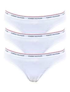 3PACK dámské kalhotky Tommy Hilfiger bílé