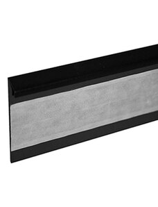 Döllken Kobercová (soklová) lišta TL55 110 černá 250 cm - Lišta 2500x55x10 mm