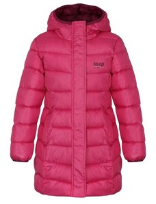 Loap (navržené v ČR, ušito v Asii) Zimní kabát Loap Indorka růžový