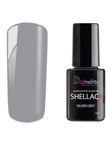 Ráj nehtů UV gel lak Shellac Me 12ml - Silver Grey